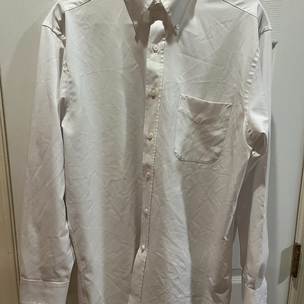 Men's Dress Shirt Club Room Regular Fit Traveler